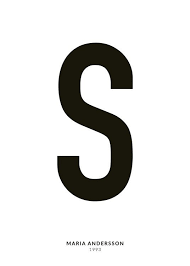 S the letter