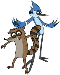 Mordecai and Rigby 