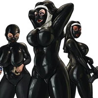 Masked Nuns Soldiers