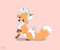 A Diapered Baby Fox