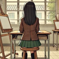 Art Room Student