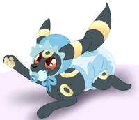 A Diapered Umbreon