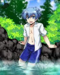 Shirtless Nagisa
