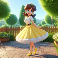 Petticoated Daisy V1