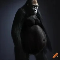 Pregnant Gorilla