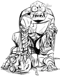 ROTTMNT feral Leo au