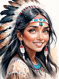 Indigenous girl