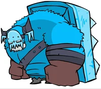 Icey barbarian boss