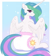 Diapered Celestia