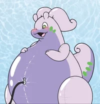 Gigi pool toy Goodra