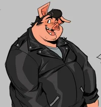 Rockabilly pig