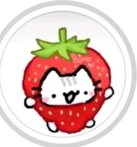 Strawberry cat