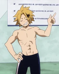 Shirtless Denki