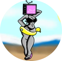 Skibidi toilet beach