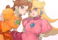 Peach and Daisy 