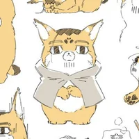 Ogata and Chibi-Lynx