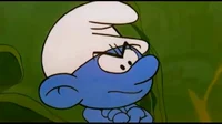 Grouchy smurf 