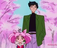 Mamoru and Chibiusa