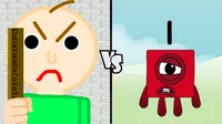 Baldi vs Numberblock