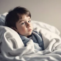 Mom and sick brother