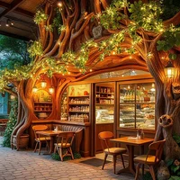 The Moonlit cafe