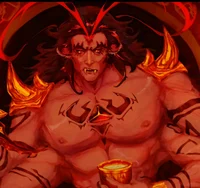 Burning spice cookie