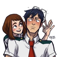Tenya y Ochako