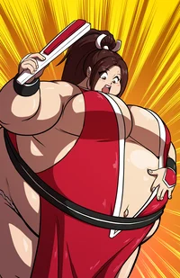 Bloated Mai Shiranui