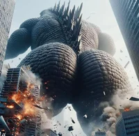 Godzilla Big Butt