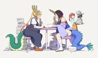 Fat Tohru VS Elma 2