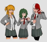 Bakugo Deku Todoroki