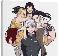 Uzui y sus esposas
