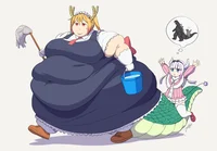 Fat Tohru VS Elma 7
