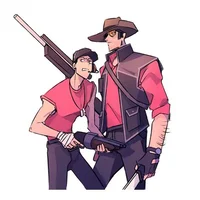 Sniper and Scout TF2
