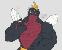 Anthro space Gozilla