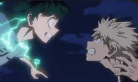 Midoriya vs Bakugo