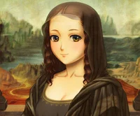 Anime Mona lisa