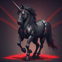 Evil unicorn 
