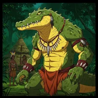 Tribal Alligator