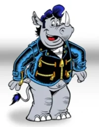 Rocky the rhino