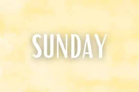 Sunday