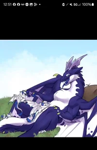 Blue dragon vore