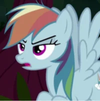 Mean Rainbow Dash