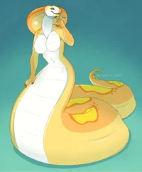 Anthro Yellow Cobra 