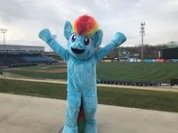 Rainbow Dash Mascot
