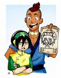 Toph and Sokka