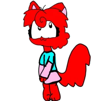 Cute the puffle cat 