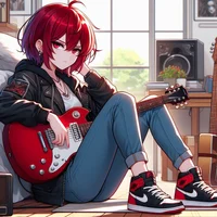 Tomboy guitarist 