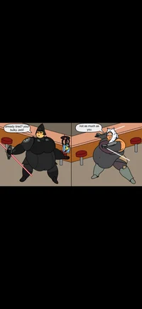 Chubby Jedi and Sith