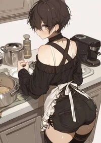 Femboy maid